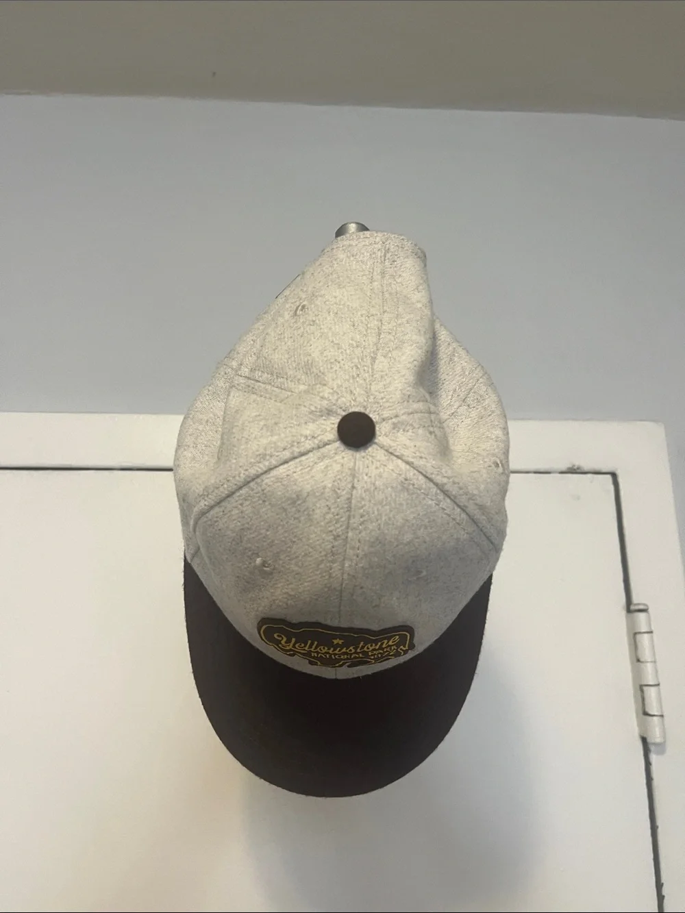 American Needle Yellowstone National Park Two-Tone Gray and Brown Cap